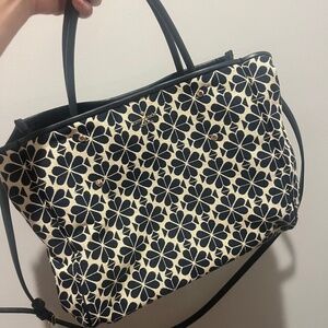 Kate spade flower signature tote